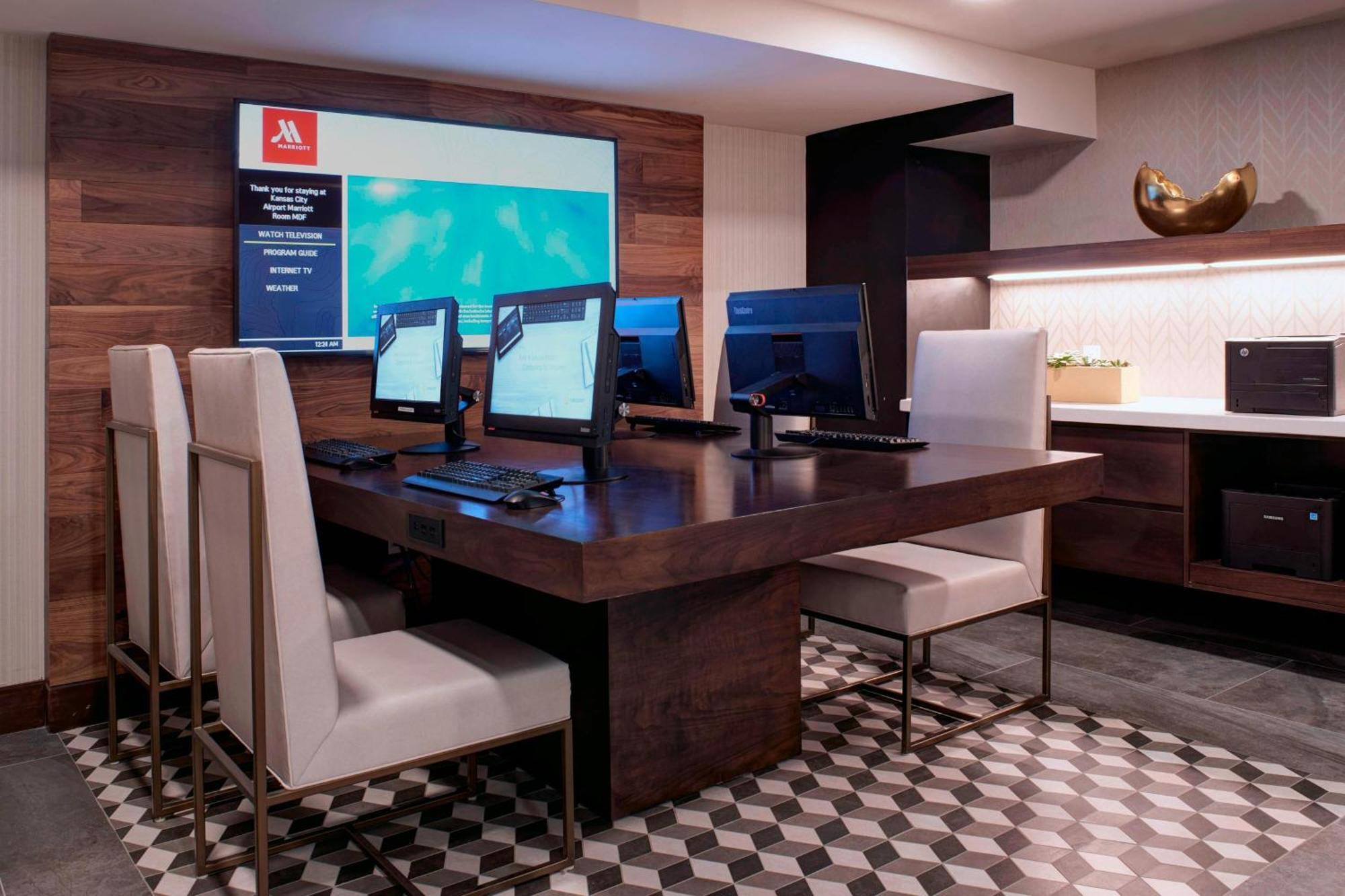 Kansas City Airport Marriott Exteriér fotografie